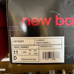 New Balance Black and Red Classics